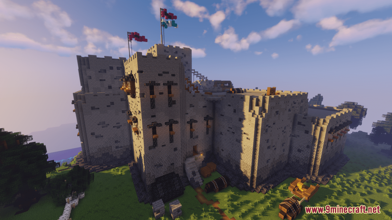 Medieval Fort Map (1.21.1, 1.20.1) - Fortified Castle For Your Kingdom 2