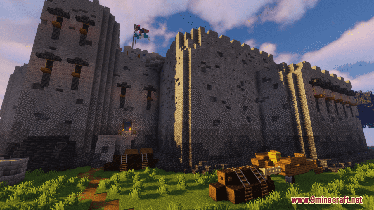 Medieval Fort Map (1.21.1, 1.20.1) - Fortified Castle For Your Kingdom 3