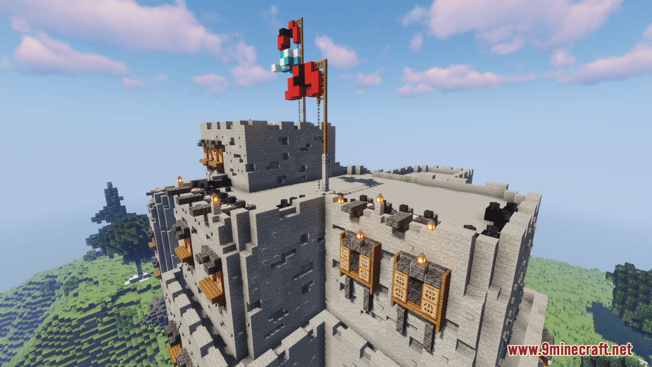 Medieval Fort Map (1.21.1, 1.20.1) - Fortified Castle For Your Kingdom 4