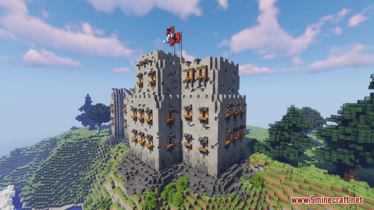 Medieval Fort Map (1.21.1, 1.20.1) - Fortified Castle For Your Kingdom 5