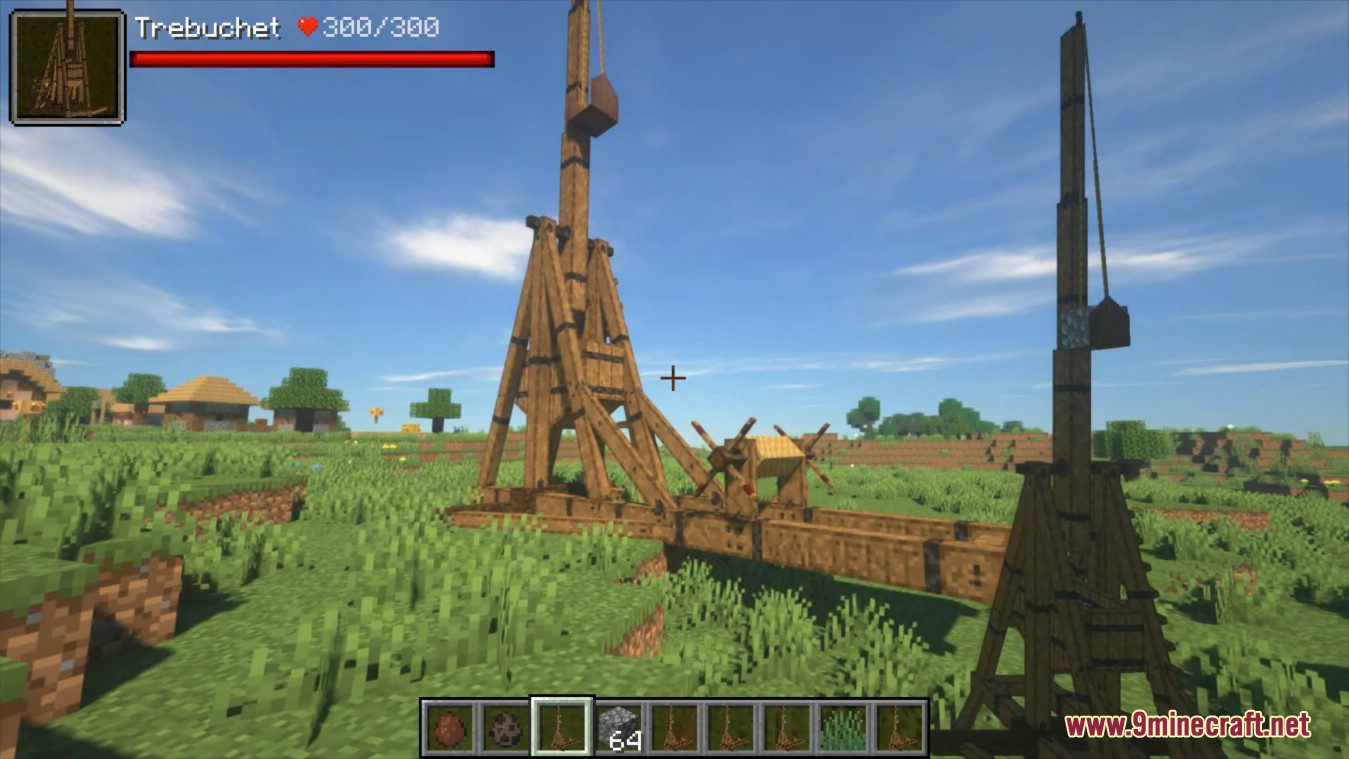 Medieval Siege Machines Mod (1.19.2, 1.18.2) - War Machines 18