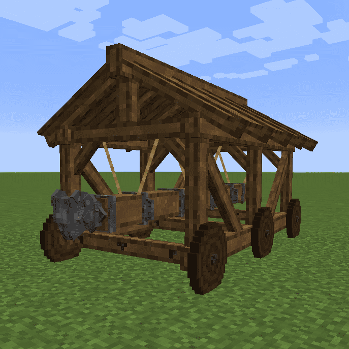 Medieval Siege Machines Mod (1.19.2, 1.18.2) - War Machines 3