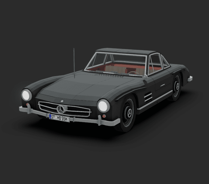 Mercedes-Benz 300SL Addon (1.19) - MCPE/Bedrock Mod 4