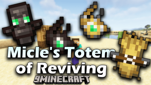 Micle’s Totem of Reviving Mod (1.19.2, 1.18.2) – Revive Players In A Hardcore World Thumbnail