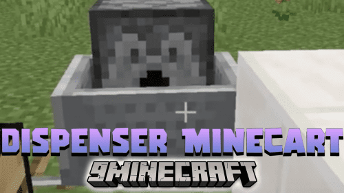 Minecart With Dispenser Data Pack (1.19.4, 1.19.2) – New Minecart! Thumbnail
