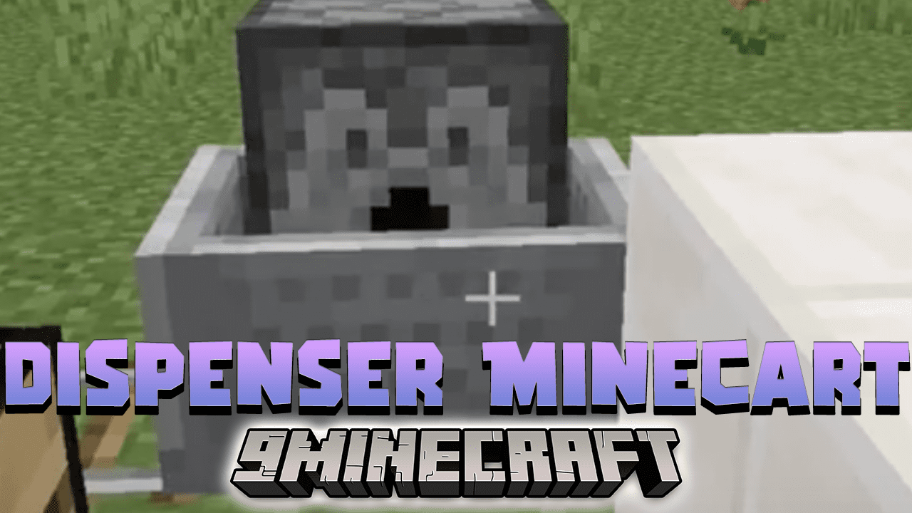 Minecart With Dispenser Data Pack (1.19.4, 1.19.2) - New Minecart! 1