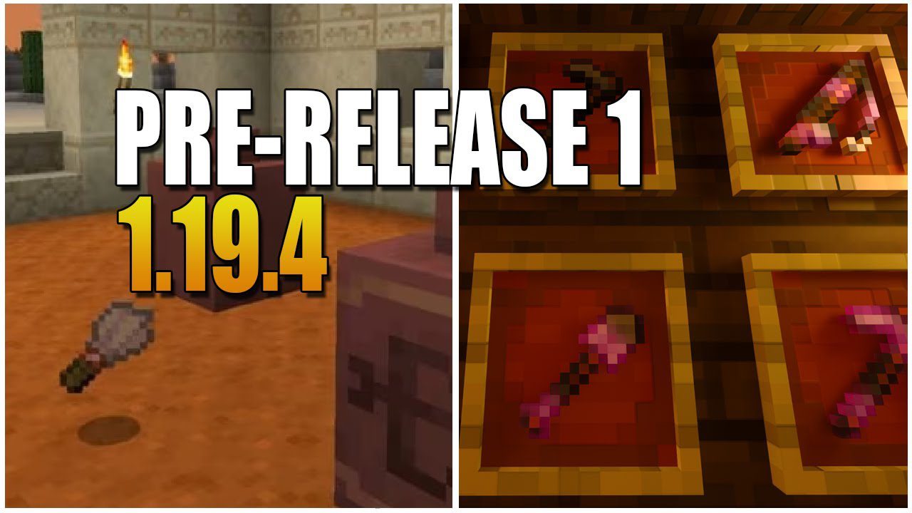 Minecraft 1.19.4 Pre-Release 1 - New UI Visuals, Better Potions - Java Edition 1