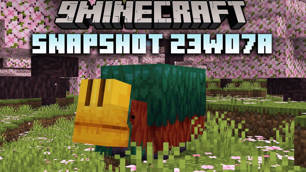 Minecraft 1.19.4 Snapshot 23w07a - Archaeology, Sniffer, Cherry Blossom 1