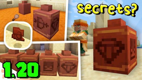 Minecraft PE/Bedrock 1.20 – Hanging Signs, Chiselled Bookshelf & Camels Thumbnail