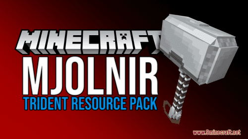 Mjolnir Trident Resource Pack (1.20.4, 1.19.4) – Texture Pack Thumbnail