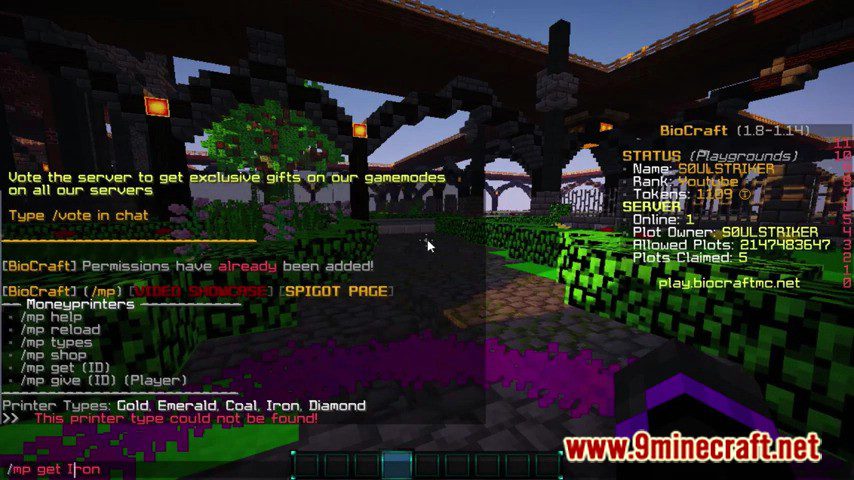 Money Printers Plugin (1.20.1, 1.19.4) – Spigot 3