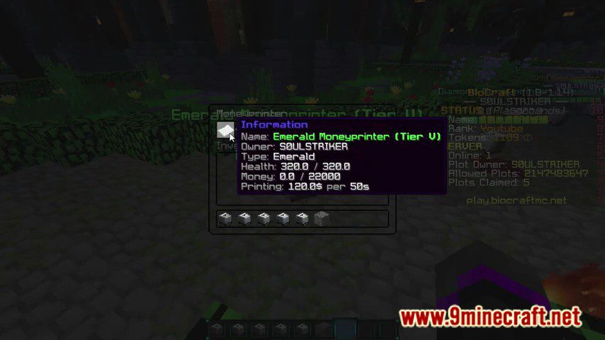 Money Printers Plugin (1.20.1, 1.19.4) – Spigot 5