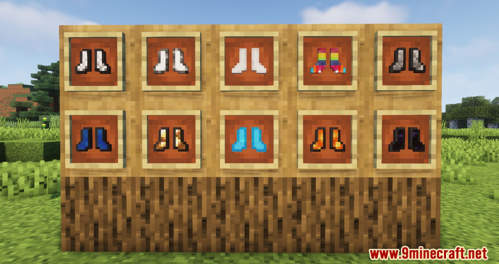 More Boots Mod (1.19.2, 1.18.2) - Increases The Number Of Boots 2