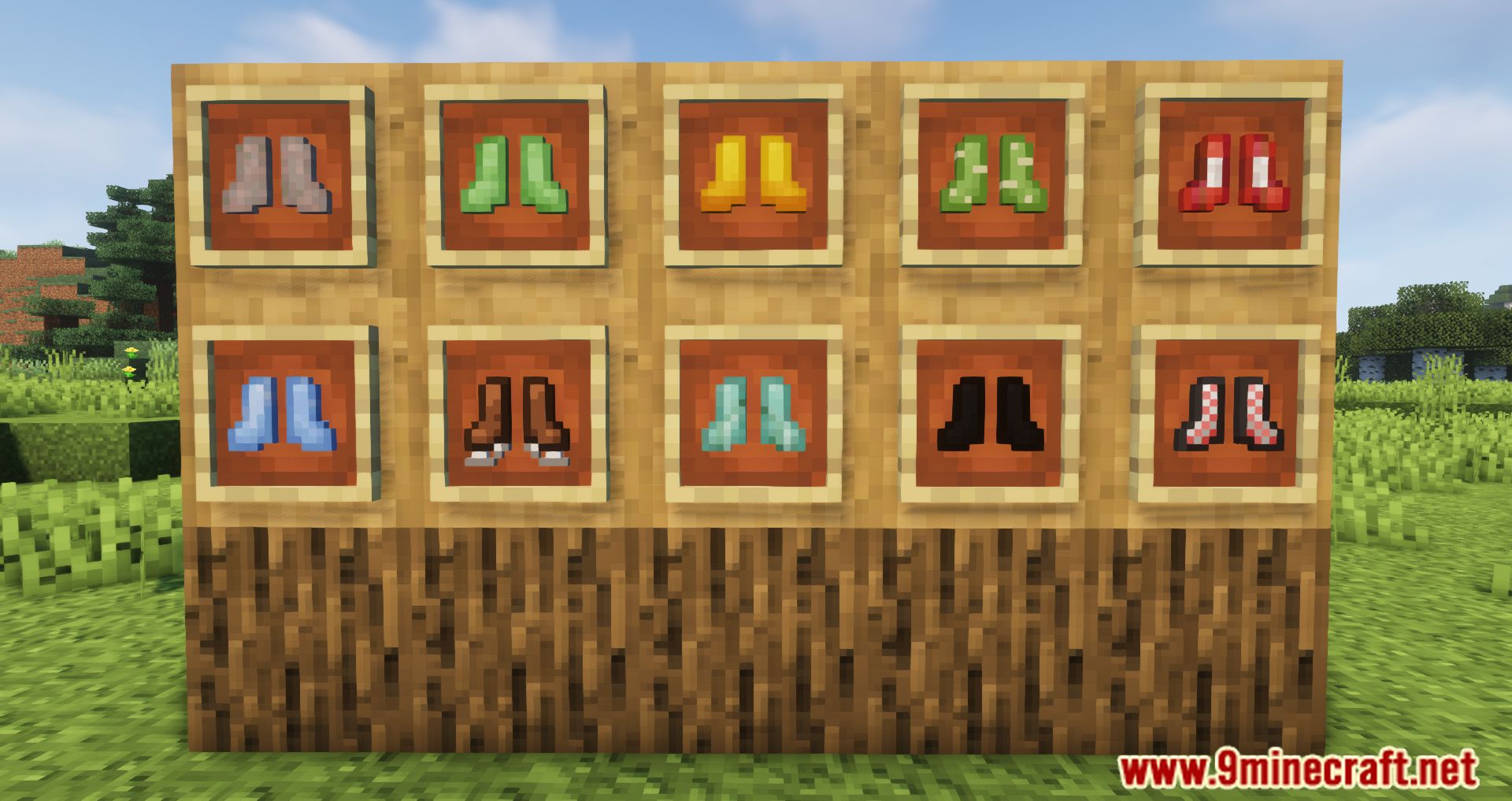 More Boots Mod (1.19.2, 1.18.2) - Increases The Number Of Boots 3