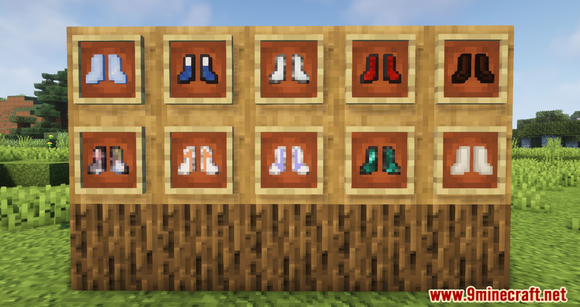 More Boots Mod (1.19.2, 1.18.2) - Increases The Number Of Boots 4