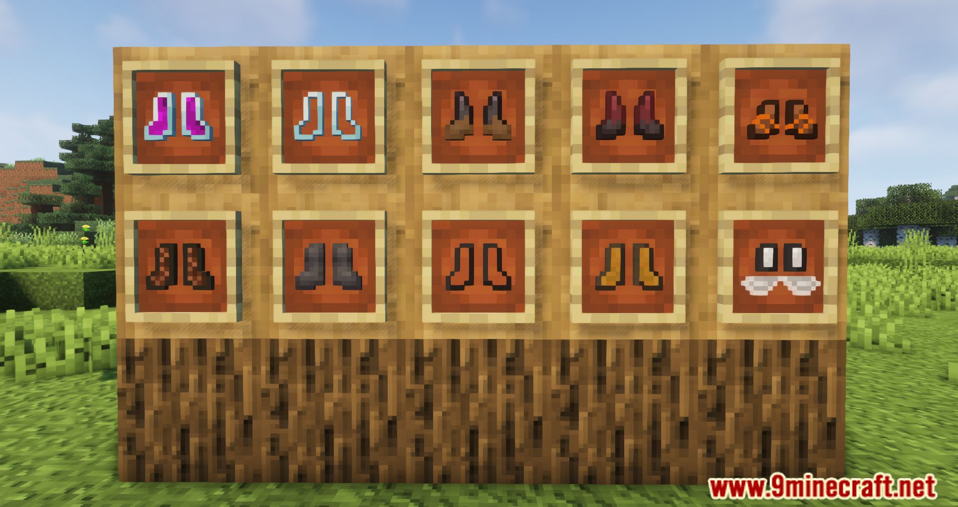 More Boots Mod (1.19.2, 1.18.2) - Increases The Number Of Boots 5