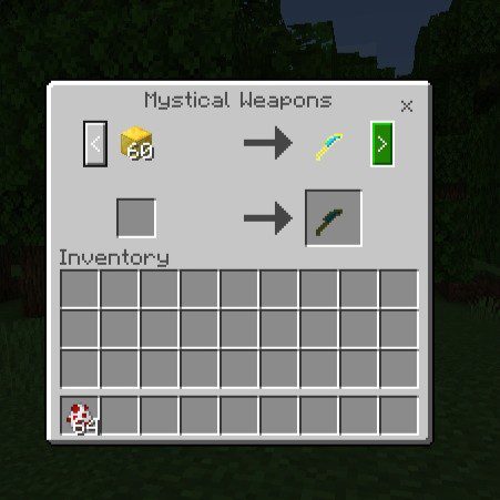 Mystical Weapons Addon (1.19) - MCPE/Bedrock Mod 17