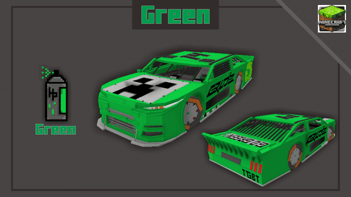 Nascar Addon (1.19) - MCPE/Bedrock Mod 10