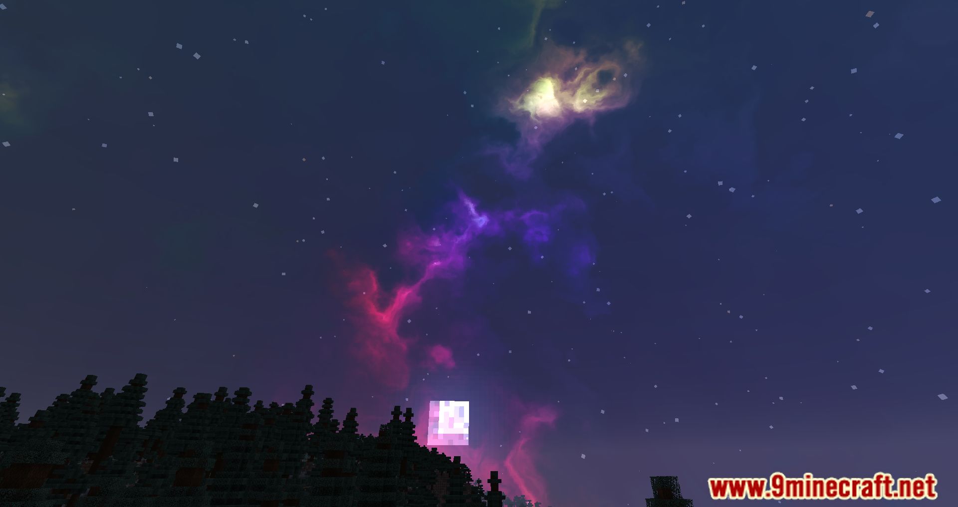 Nicer Skies Mod (1.21.1, 1.20.1) - The Galaxy On Your Head 7