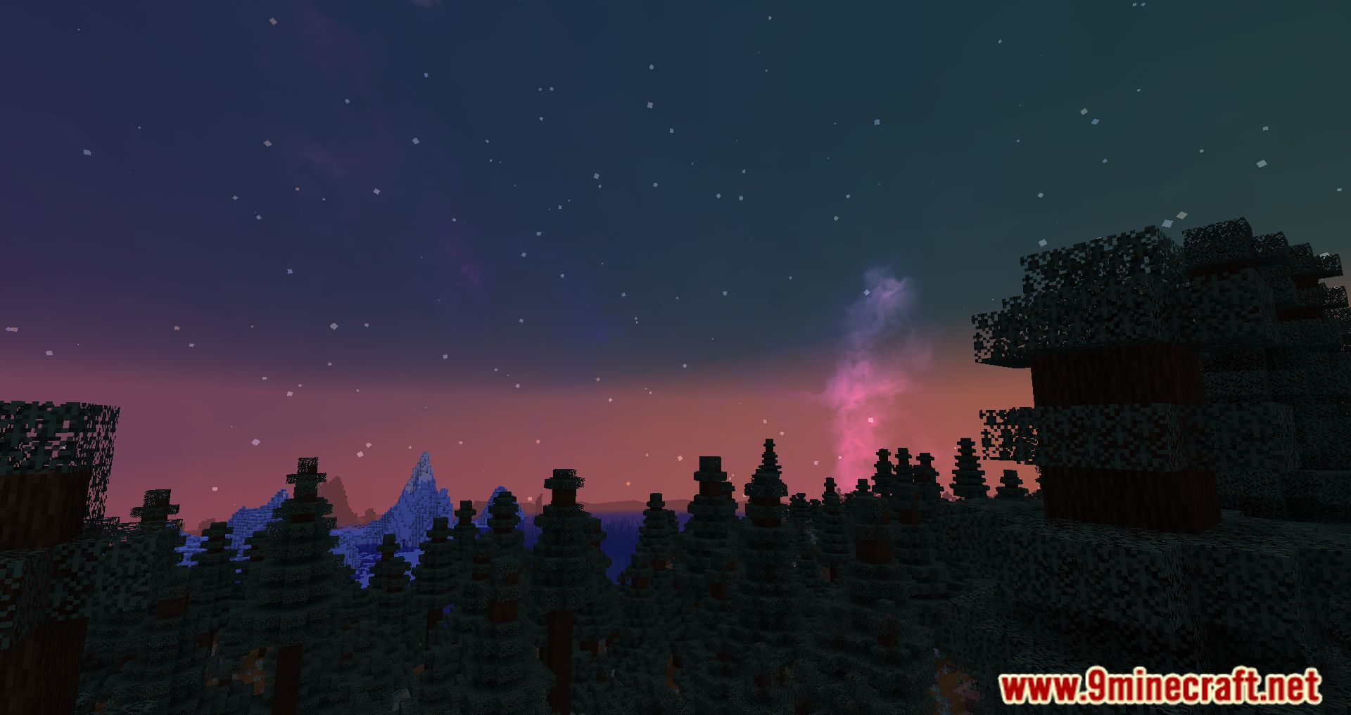 Nicer Skies Mod (1.21.1, 1.20.1) - The Galaxy On Your Head 8