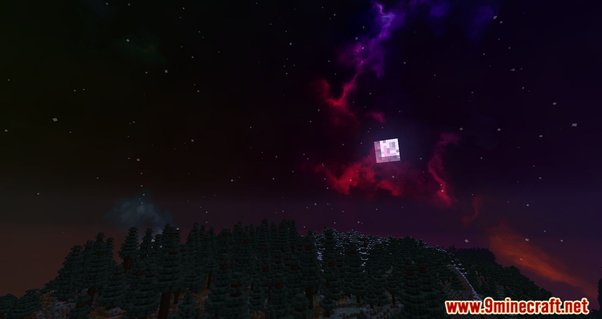 Nicer Skies Mod (1.21.1, 1.20.1) - The Galaxy On Your Head 11