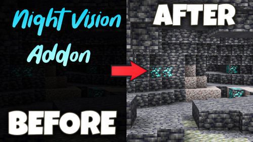 Night Vision Addon (1.20, 1.19) – Fullbright & Gamma Thumbnail