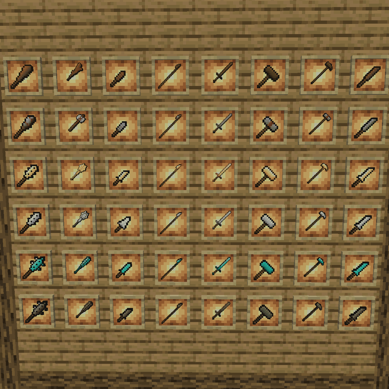 Not Enough Weapons Mod (1.19.3) - New Weapon Types 2