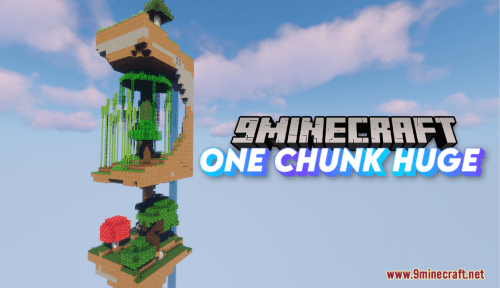 One Chunk Huge Map (1.21.1, 1.20.1) – All You Can Have! Thumbnail