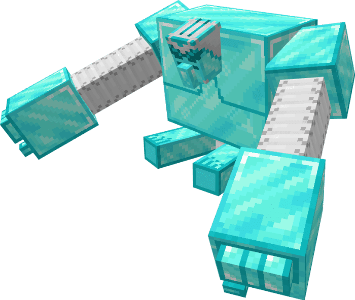 Ore Golems Addon (1.20, 1.19) - MCPE/Bedrock Mod 31