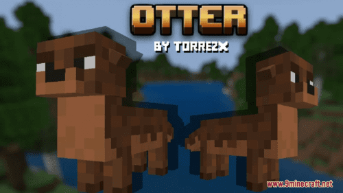 Otter Resource Pack (1.20.6, 1.20.1) – Texture Pack Thumbnail