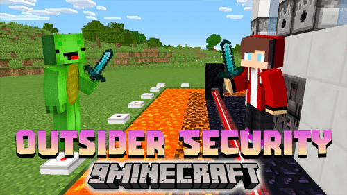 Outsider Security Data Pack (1.19.4, 1.19.2) – Vanilla Security System! Thumbnail