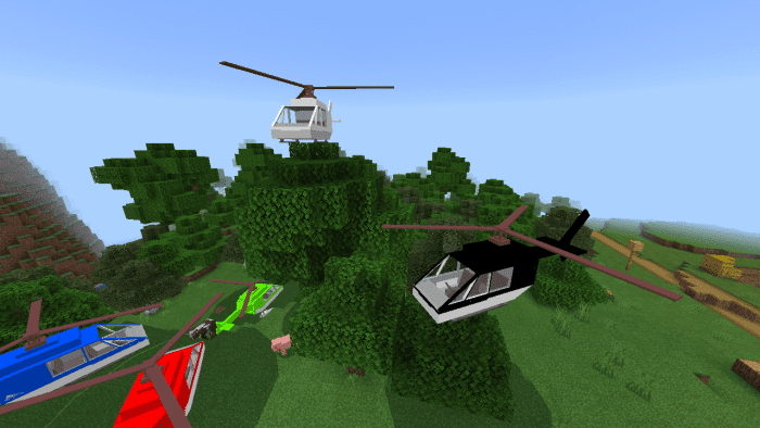 Plane Addon (1.20, 1.19) - MCPE/Bedrock Mod 13