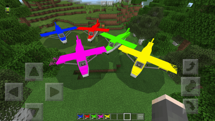 Plane Addon (1.20, 1.19) - MCPE/Bedrock Mod 7