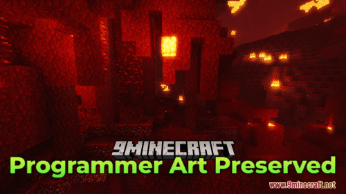 Programmer Art Preserved Resource Pack (1.21, 1.20.1) – Texture Pack Thumbnail