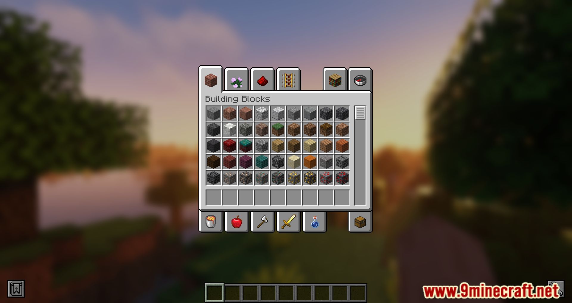 ReBlured Mod (1.20.4, 1.19.4) - Gaussian Blur Shader To The Background 3