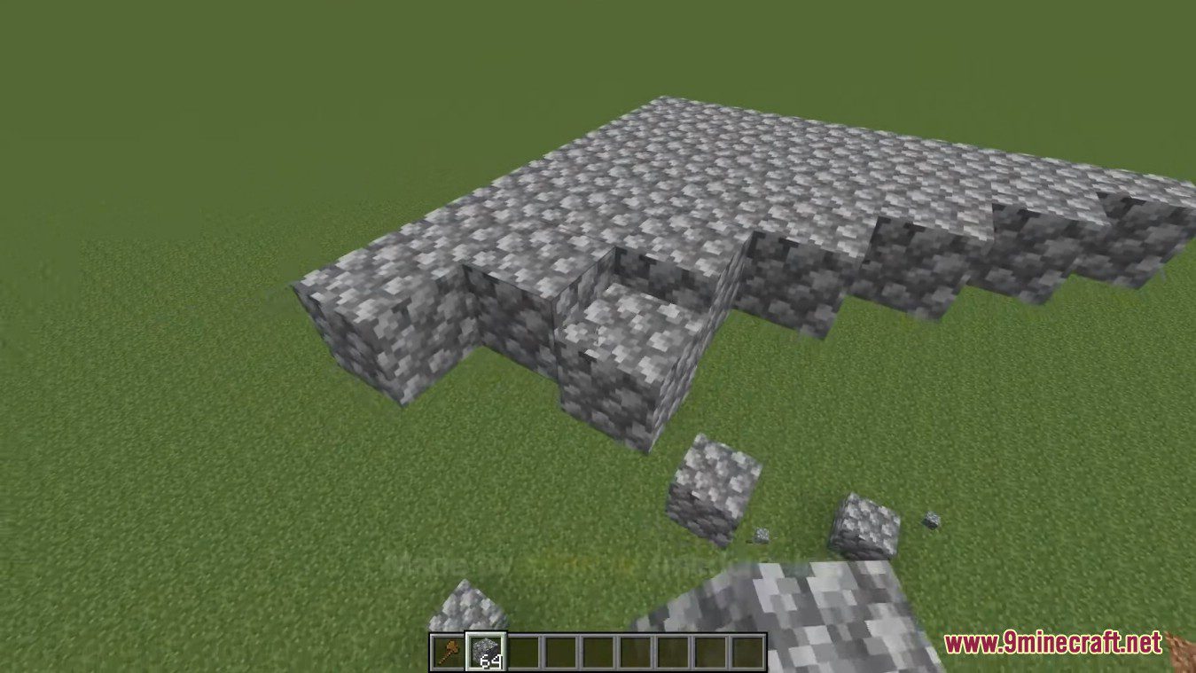 Realistic Block Physics Mod (1.16.5, 1.12.2) - Gravity Blocks 4