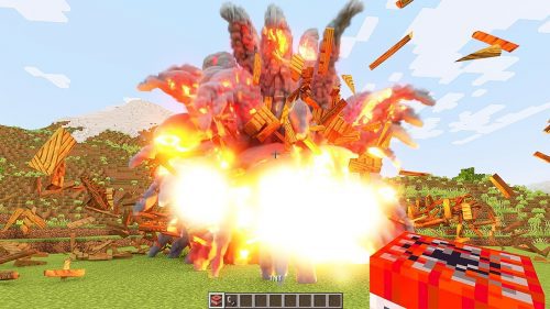 Realistic Explosion Physics Mod (1.19.3, 1.18.2) – Physics Simulation Thumbnail