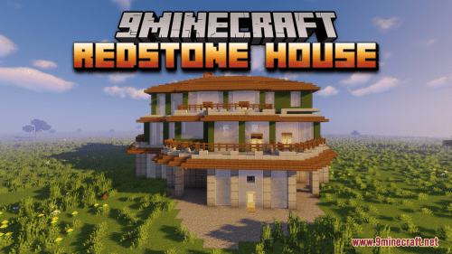 Redstone House Map (1.21.1, 1.20.1) – Convenient As It Is Thumbnail
