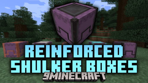 Reinforced Shulker Boxes Mod (1.20.4, 1.19.4) – Reinforced Storage Addons Thumbnail