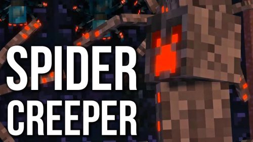 Rolik’s Creeper Spider Mod (1.14.4) – Two Mobs Have Become One Thumbnail