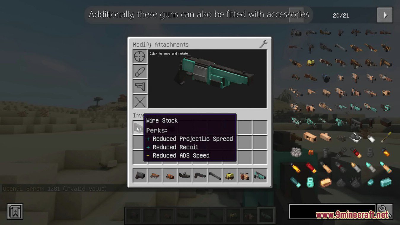 Scorched Guns Mod (1.19.3, 1.18.2) - So Many Insane Weapons 42