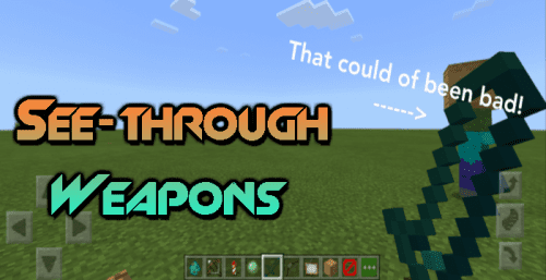 See-through & More Texture Pack (1.19) – MCPE/Bedrock Thumbnail