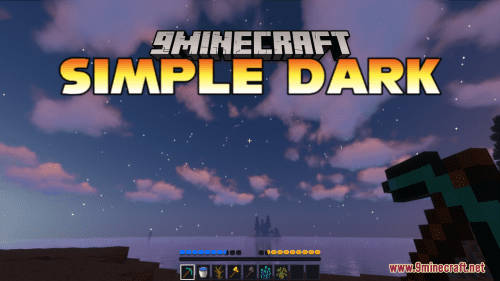 Simple Dark Resource Pack (1.20.6, 1.20.1) – Texture Pack Thumbnail