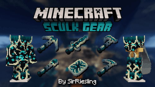 SirRiesling’s Sculk Tools Pack (1.20, 1.19) – MCPE/Bedrock Thumbnail