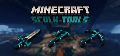 SirRiesling’s Sculk Tools Pack (1.19) – MCPE/Bedrock Thumbnail