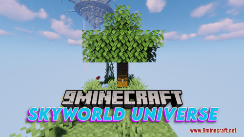 Skyworld Universe Map (1.21.1, 1.20.1) – A Whole New World Thumbnail