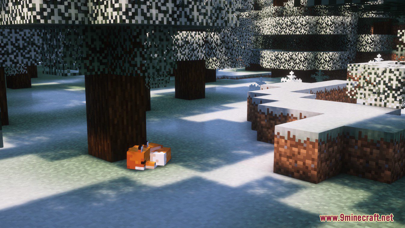 Snowimagined Shaders (1.21, 1.20.1) - Beautiful Winter Wonderland 11