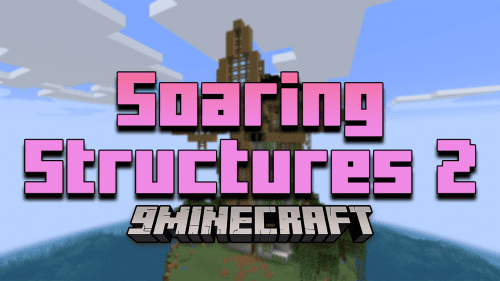 Soaring Structures 2 Mod (1.20.2, 1.19.4) – Floating Island Structure Thumbnail