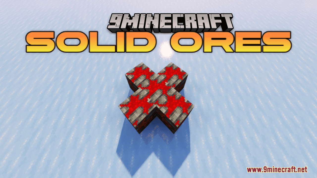 Solid Ores Resource Pack (1.20.6, 1.20.1) - Texture Pack 1