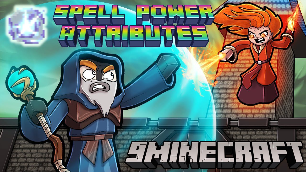 Spell Power Attributes Mod (1.20.1, 1.19.2) - Library for Magical Abilities and Items 1